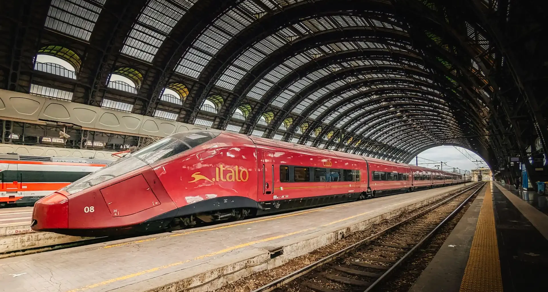 Train Italo Treno en gare